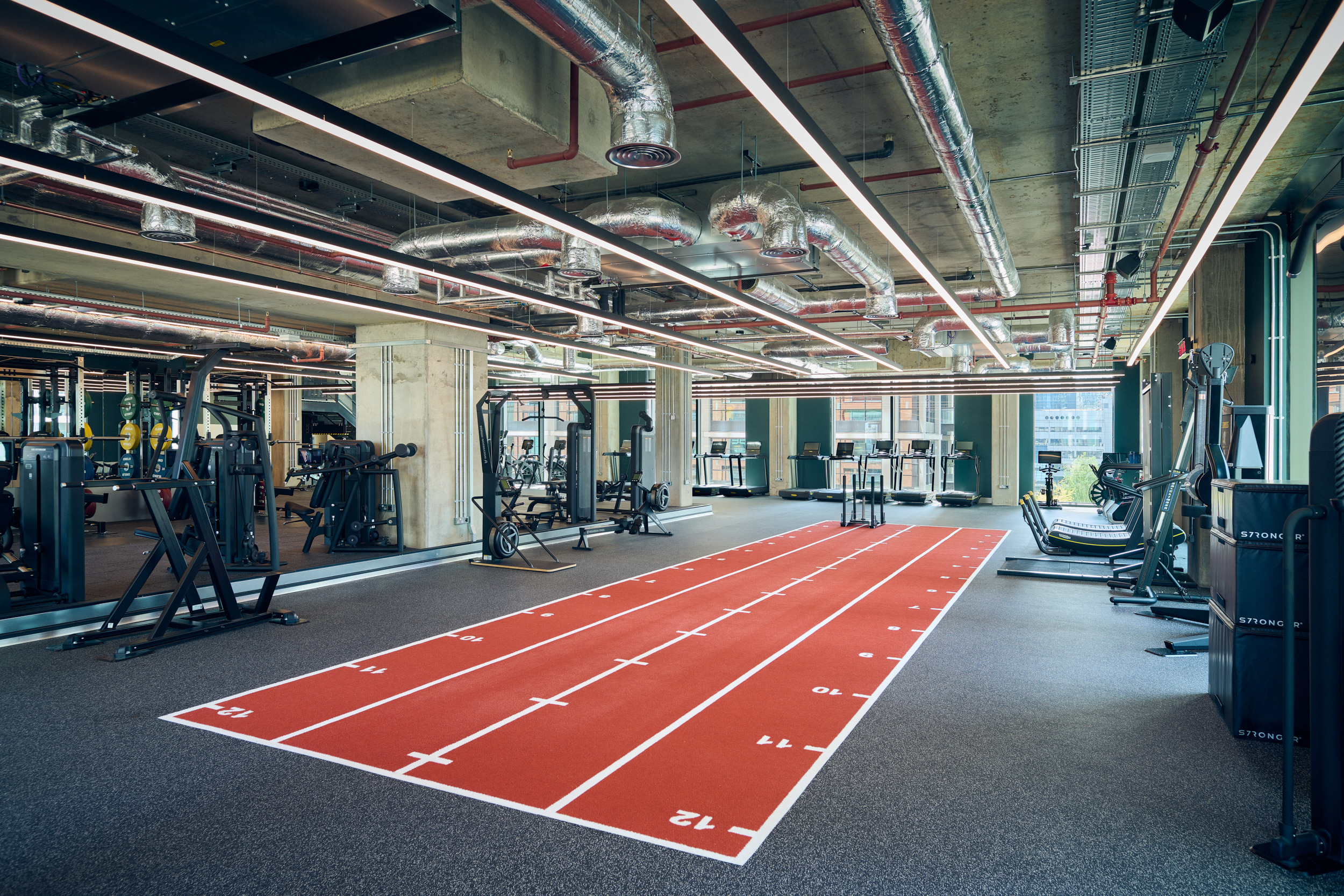 Third Space Wood Wharf Gym Floor